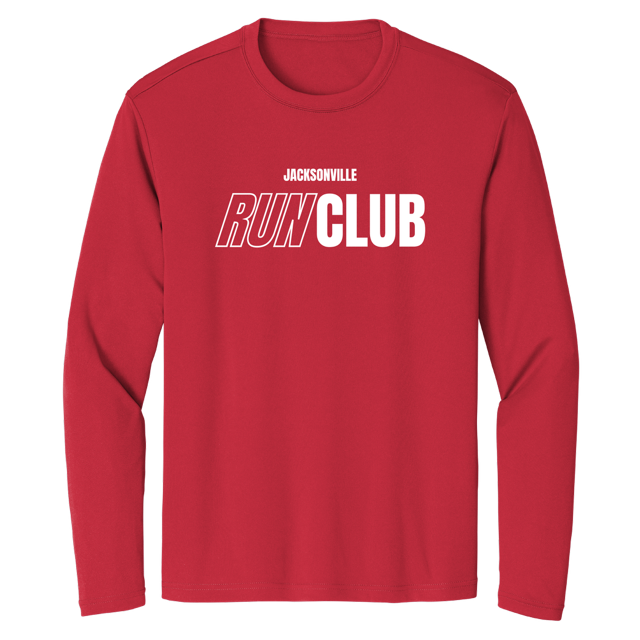 JRC - Performance Longsleeve T-Shirt (RED)