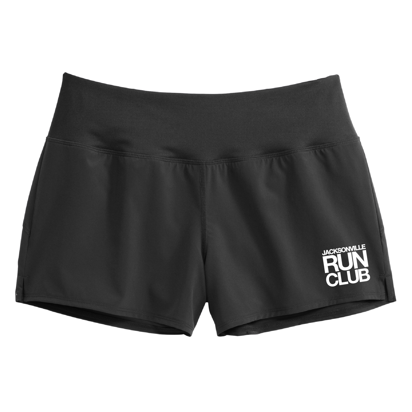 JACKSONVILLE RUN CLUB - LADIES SHORTS (Black)